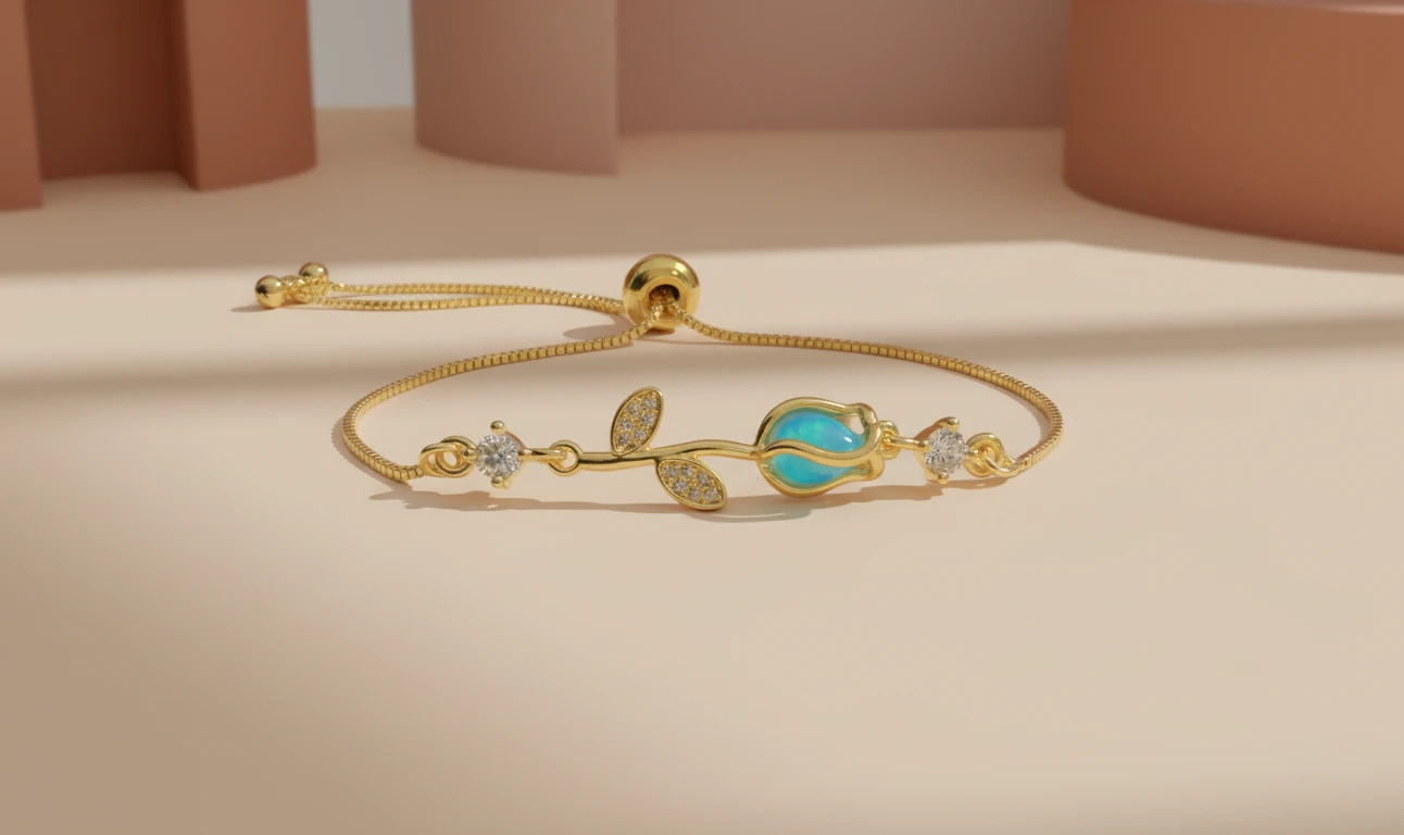 PULSERA TIPO NUDO TULIPAN
