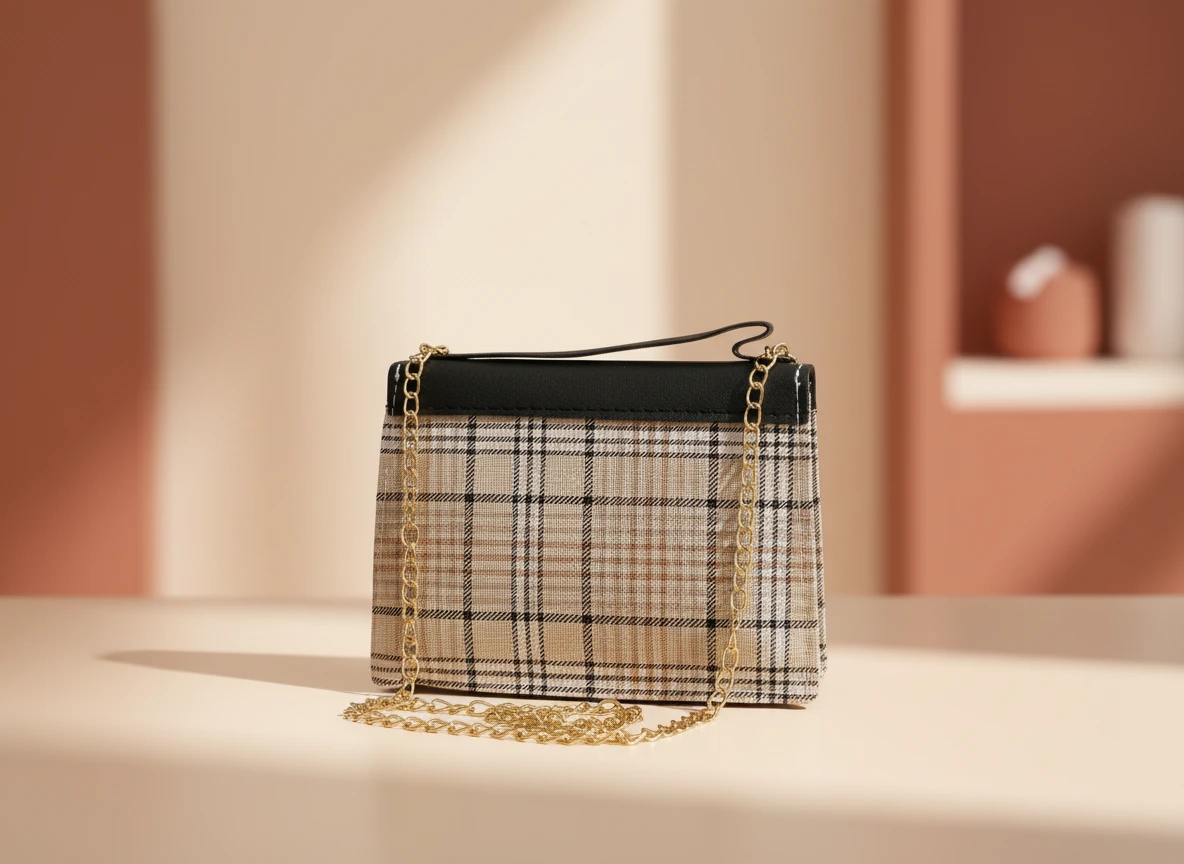 Bolso Compacto con Cadena