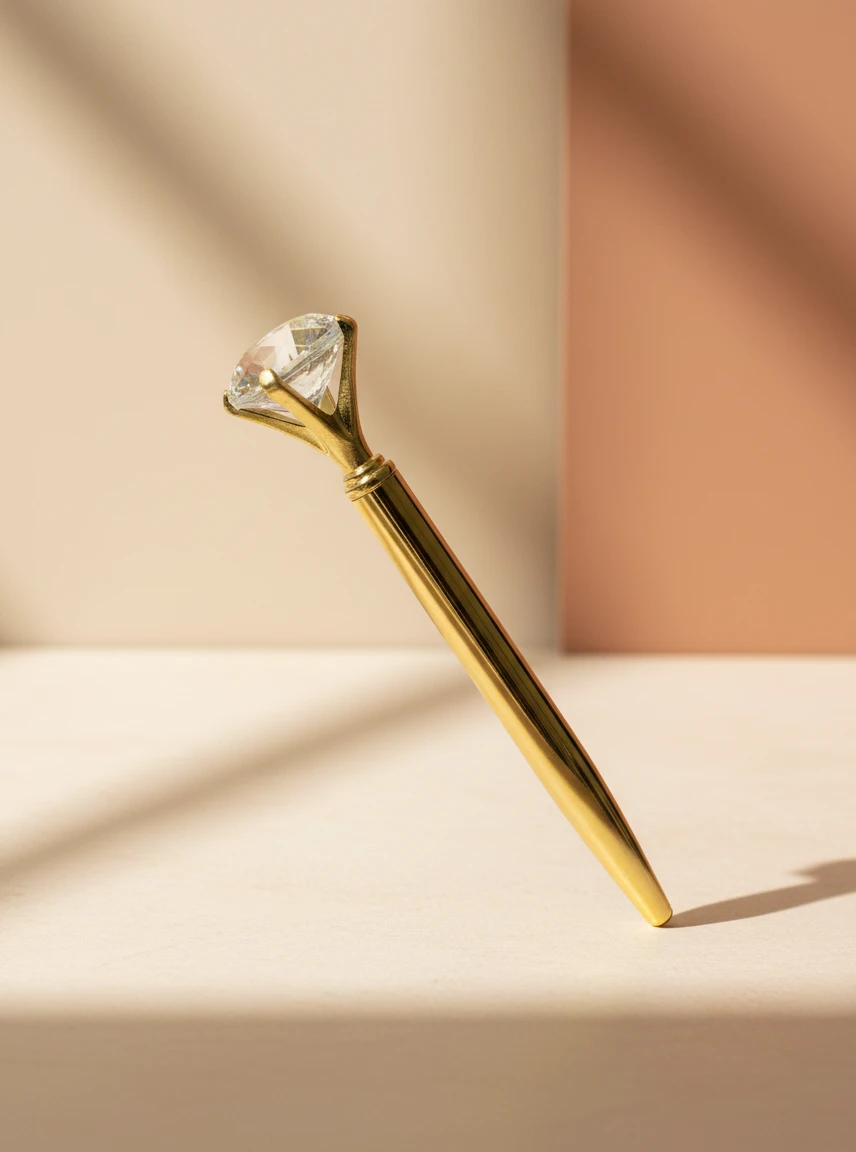 Bolígrafo Diamante Brillante