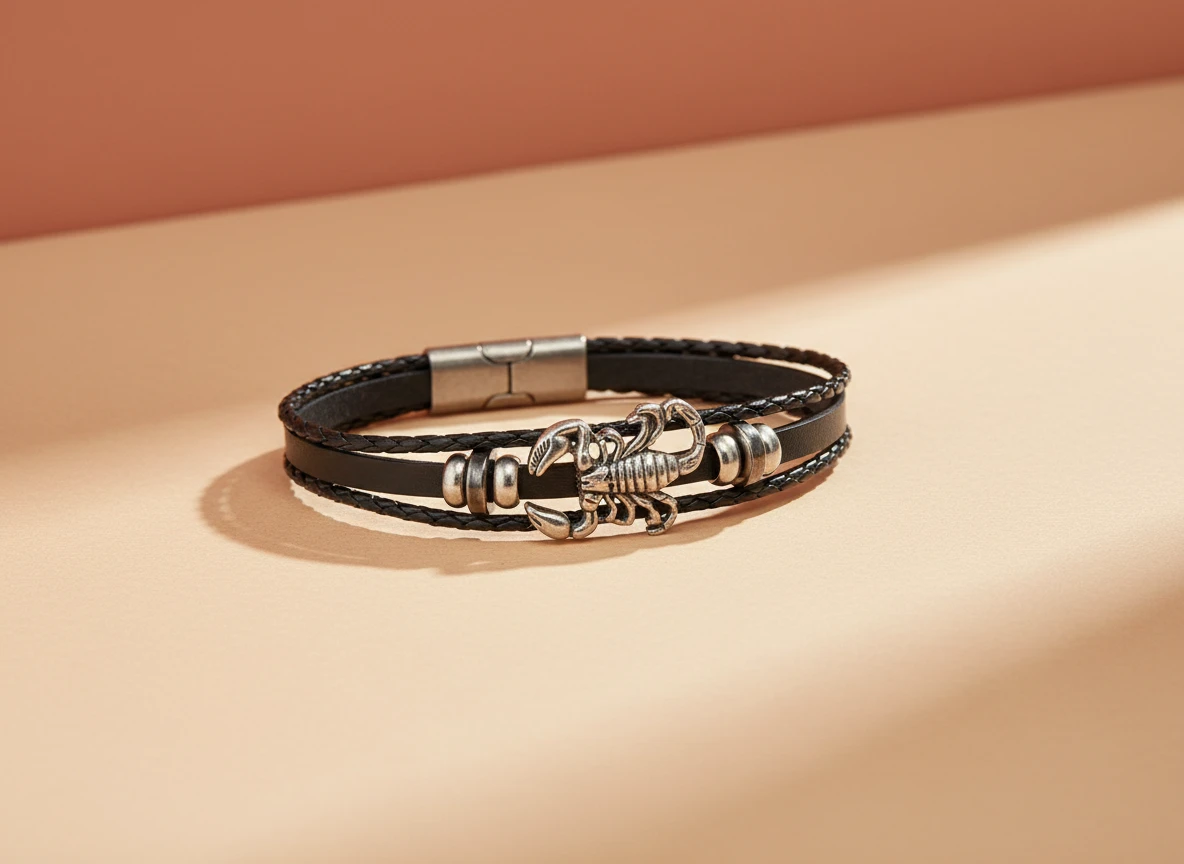 Pulsera Escorpio Negra