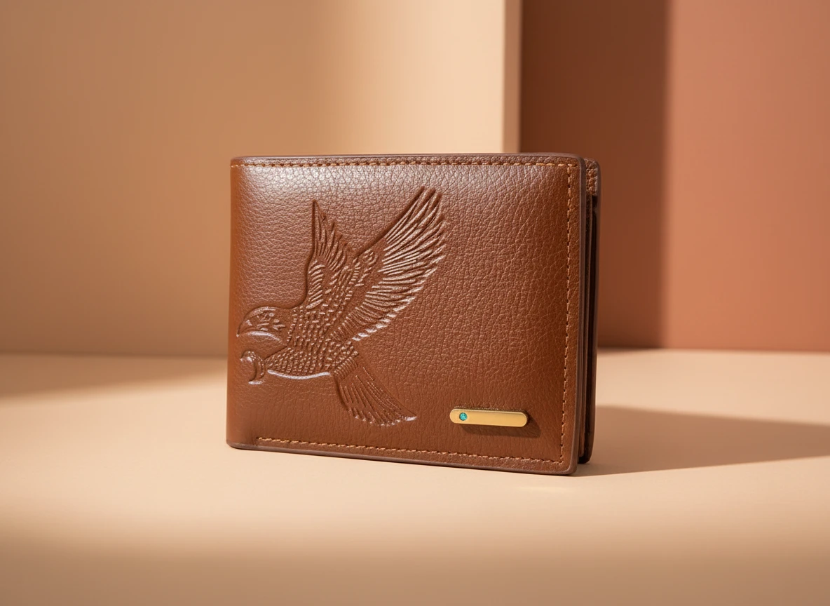 Cartera Águila Grabada