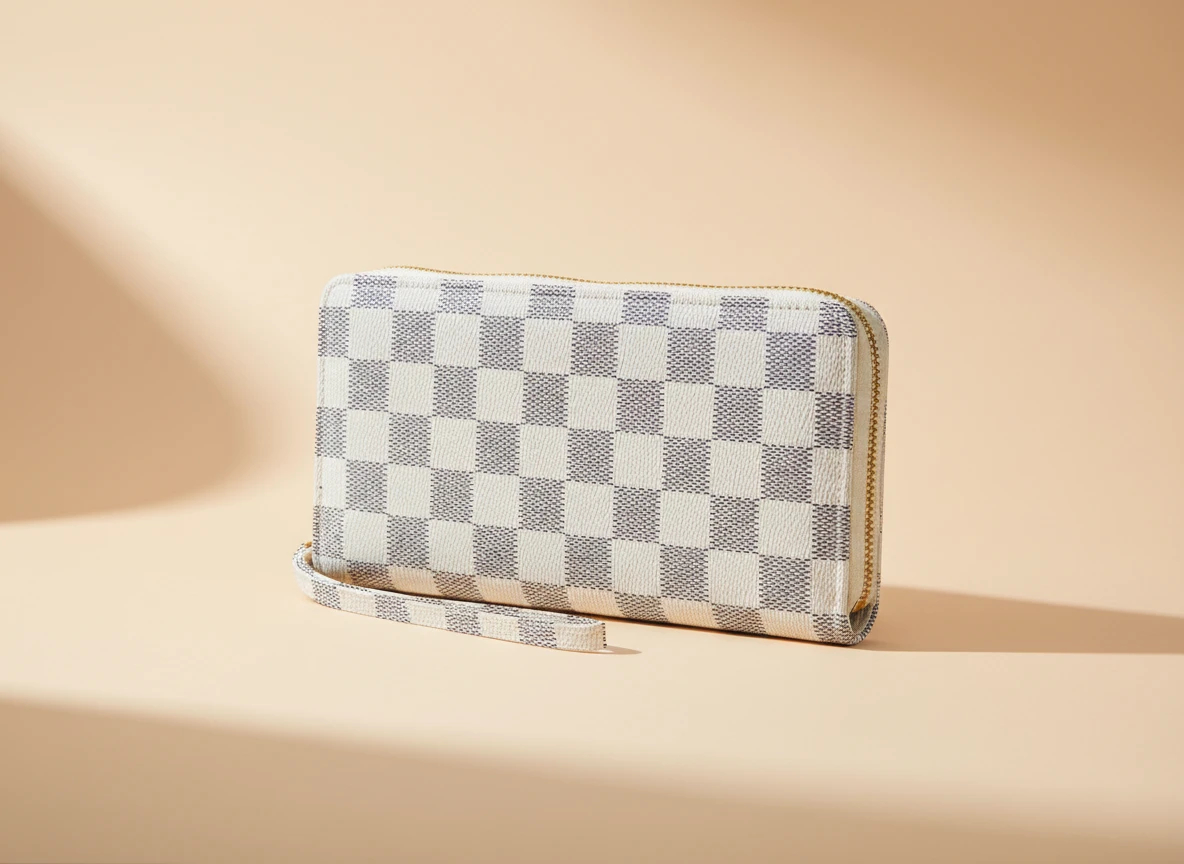 Cartera Bordada de Rayas