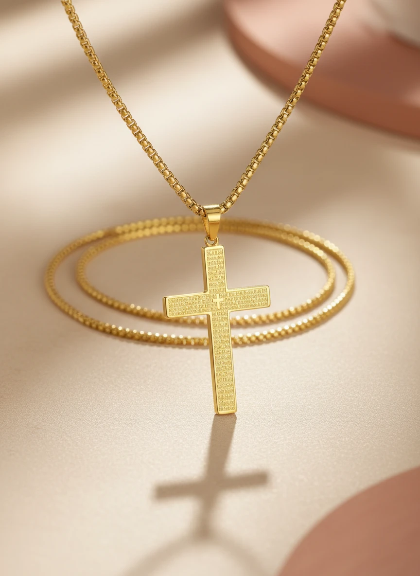 Cruz de Fe Grabada