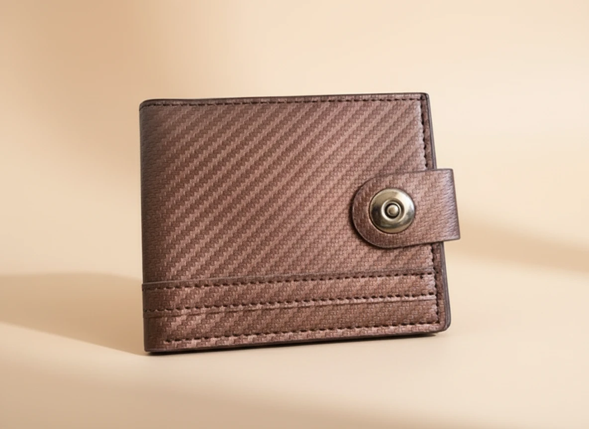 Cartera Hebilla Magnética Compacta