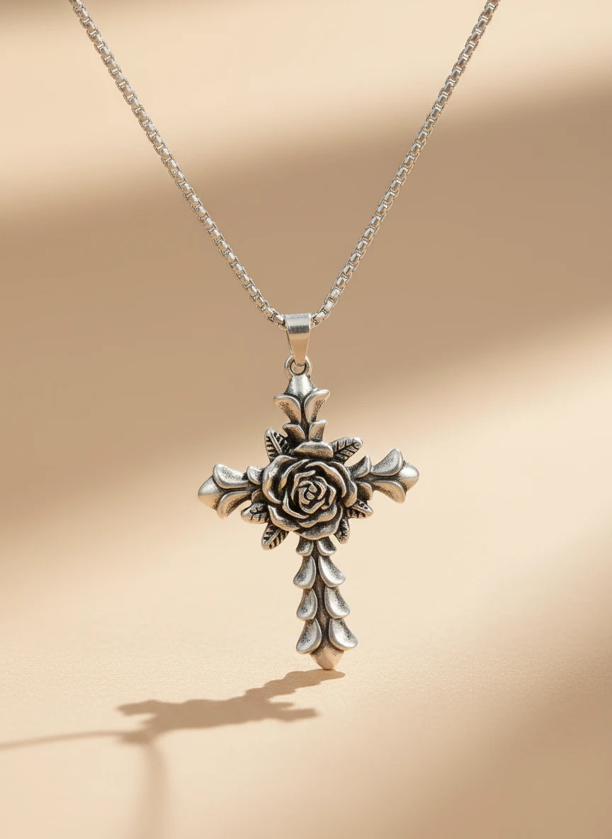Cruz con Rosa