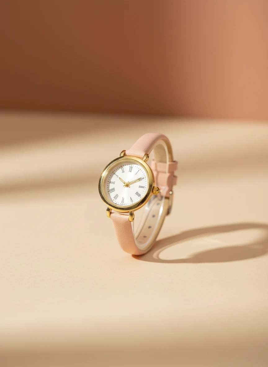 Reloj Clásico con Números Romanos