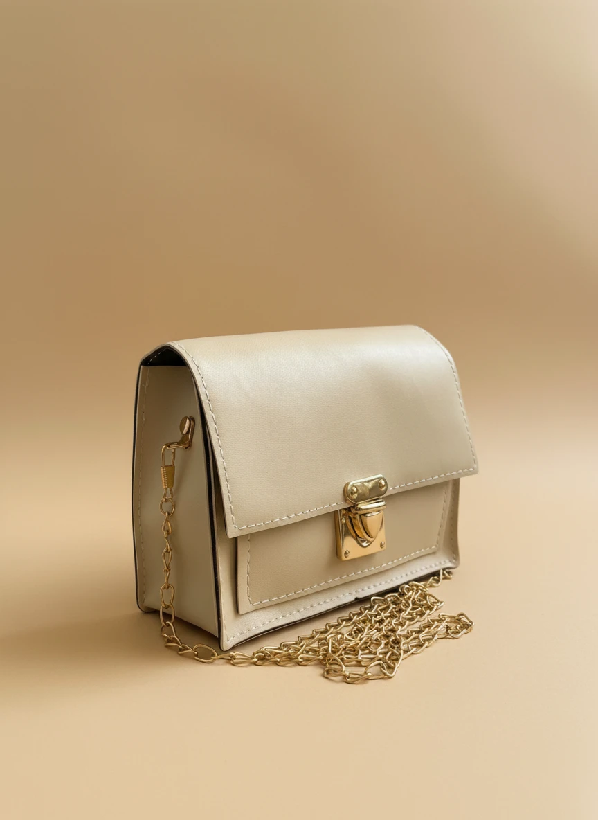 Bolso Beige Clásico