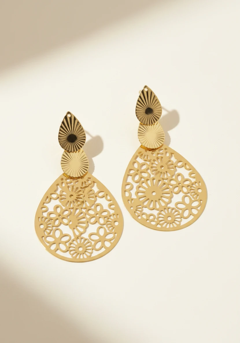 Aretes Largos Elegantes