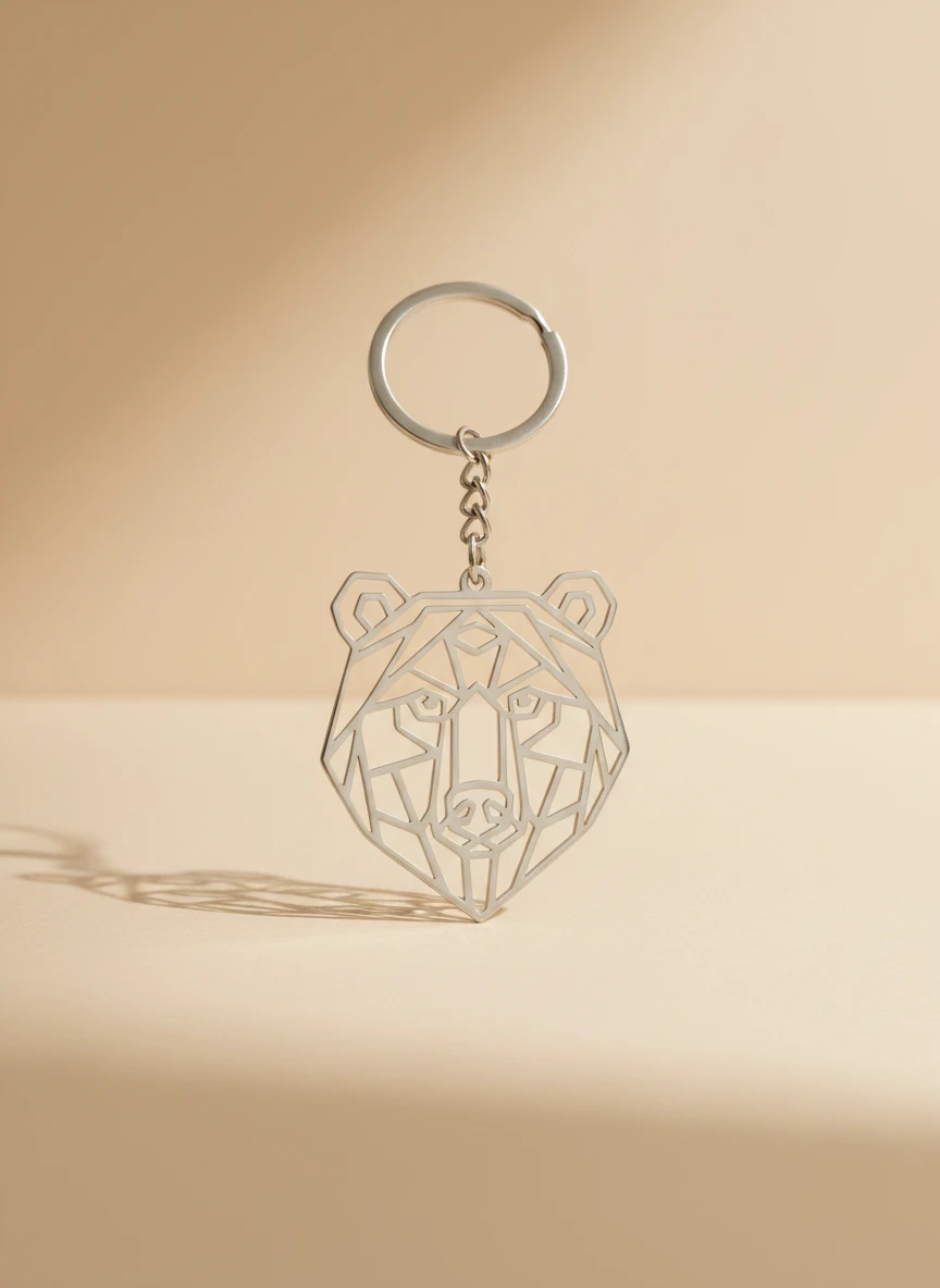 LLAVERO CARA DE OSO