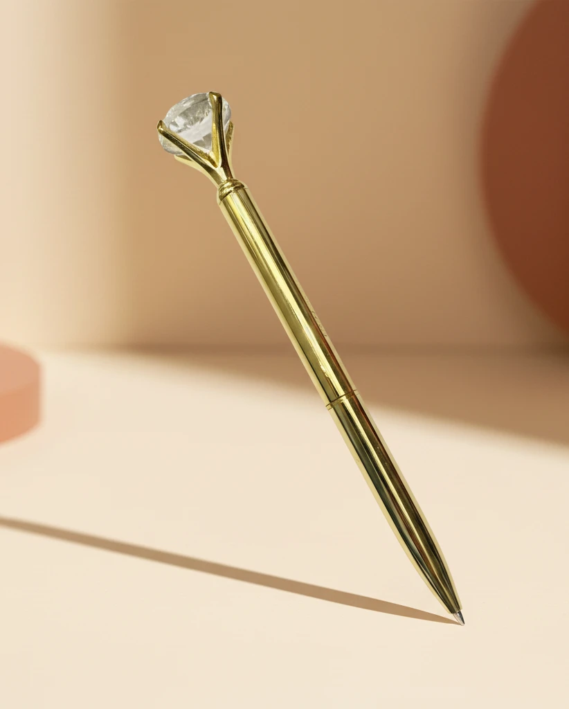 Bolígrafo Diamante Brillante