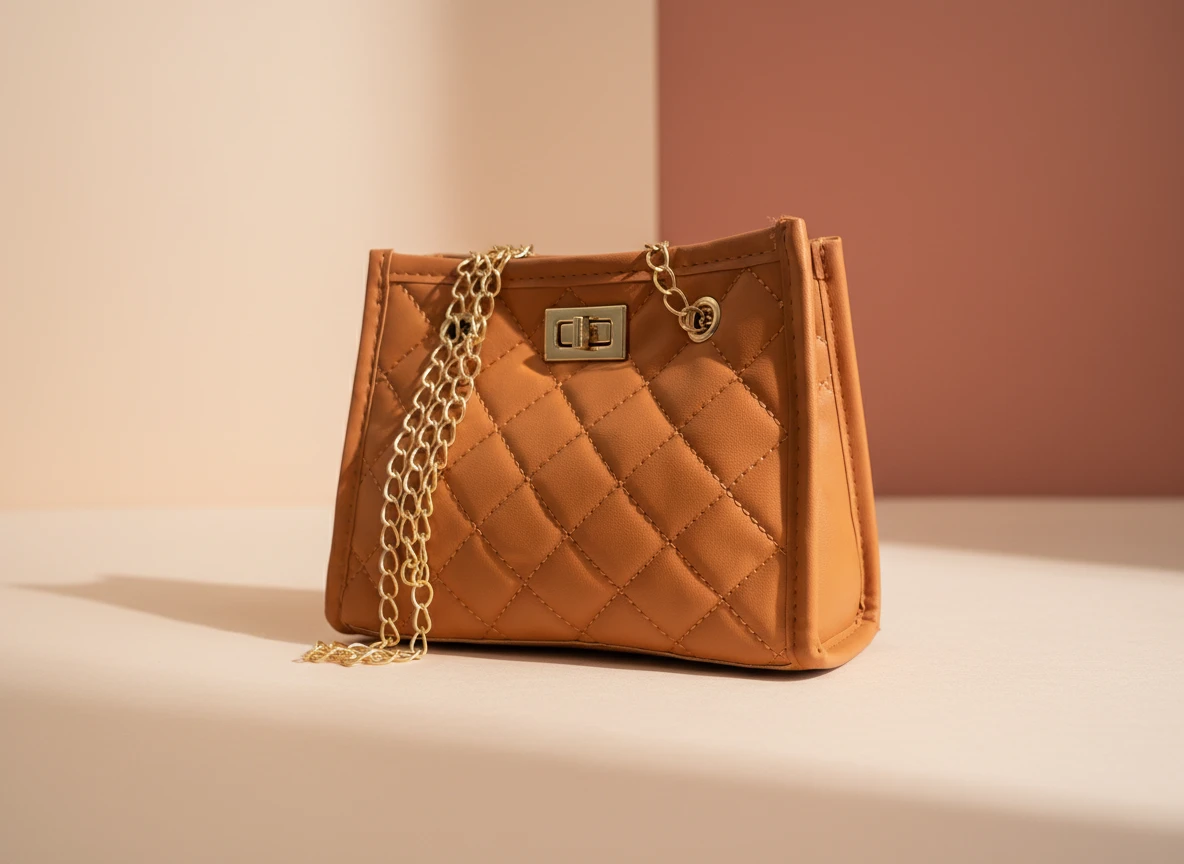 Bolsa Bordada con Cadena
