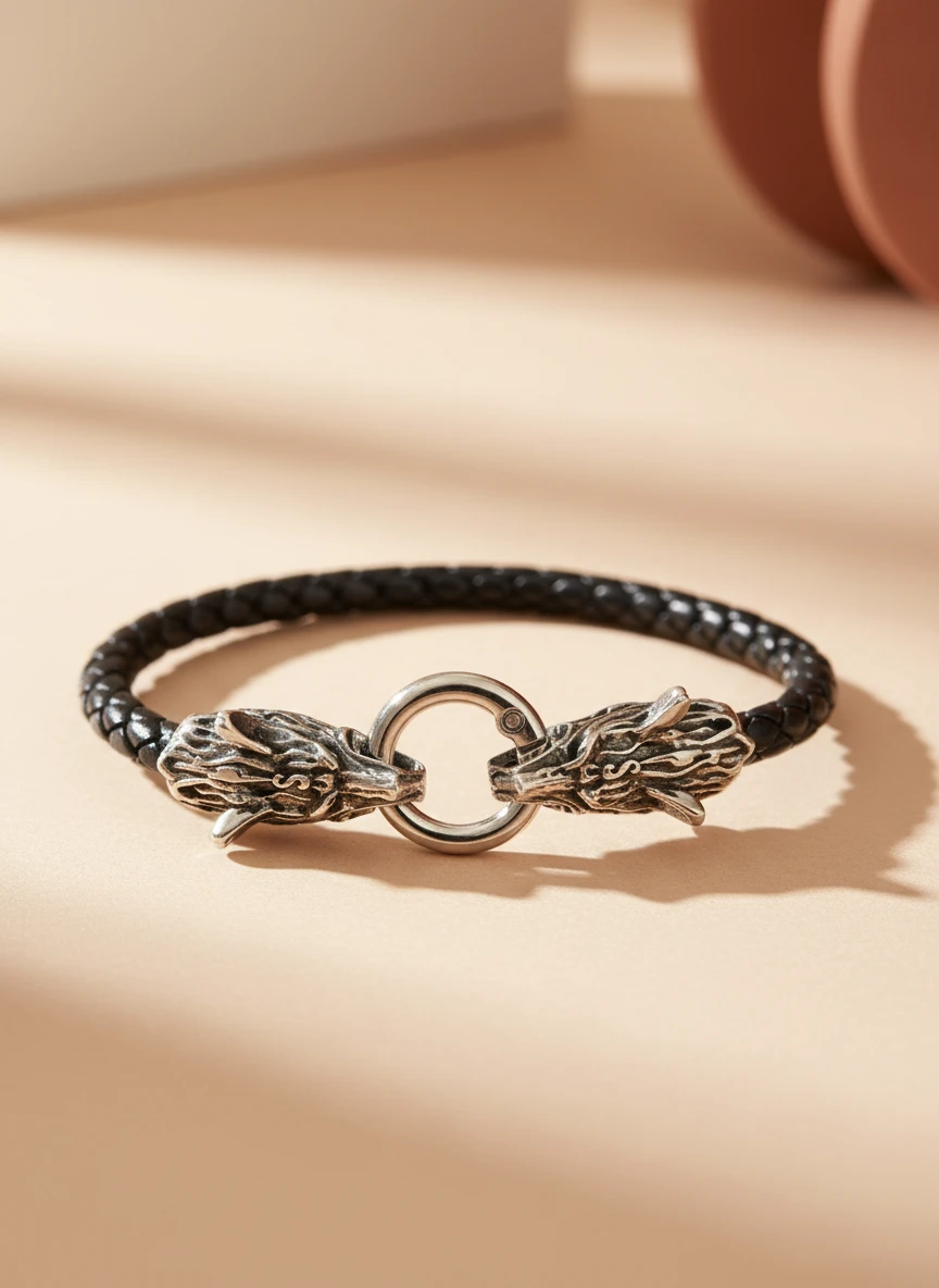 Pulsera de Dragones Negra