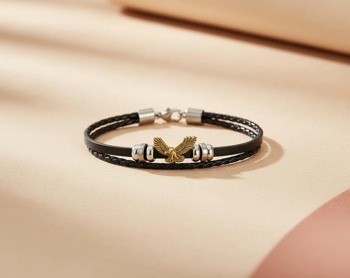 Pulsera Águila Negro