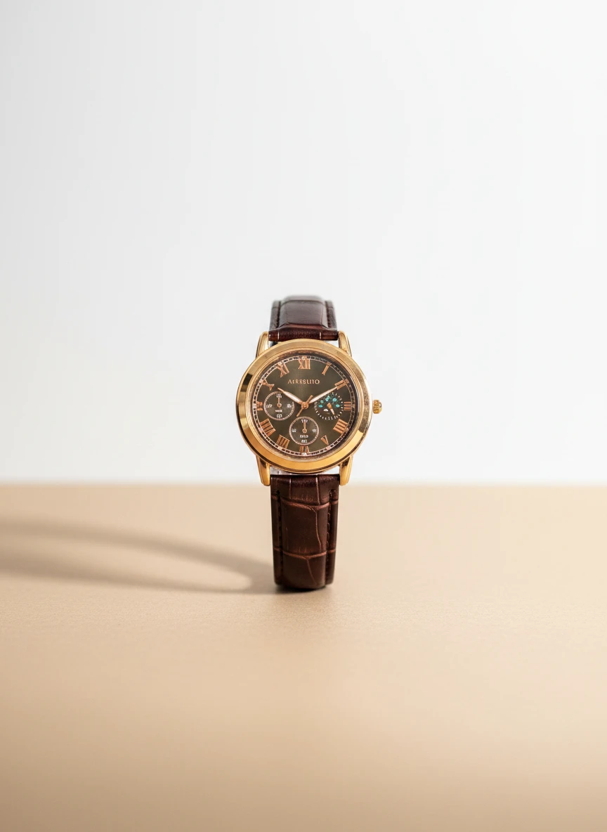 Reloj de Pared Clásico Cobre