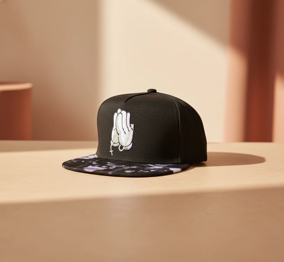 Gorra Negra Ajustable Mickey