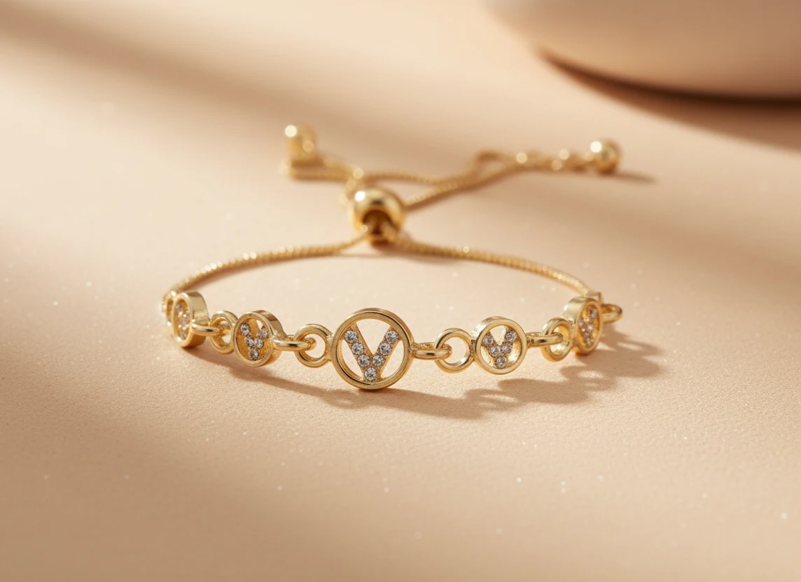 Pulsera Nudo Circular Oro